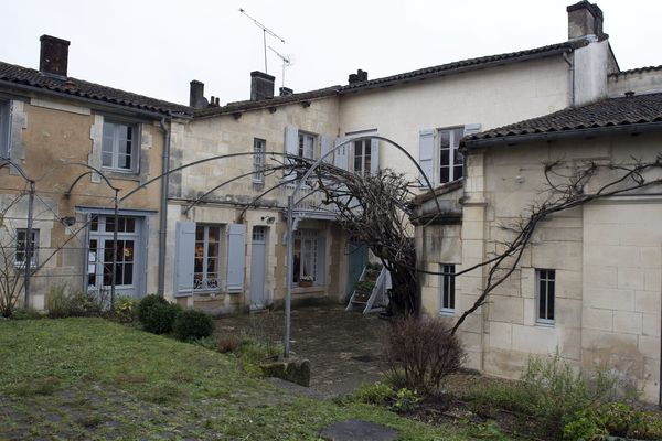 La maison natale de François Mitterrand à Jarnac, en Charente.