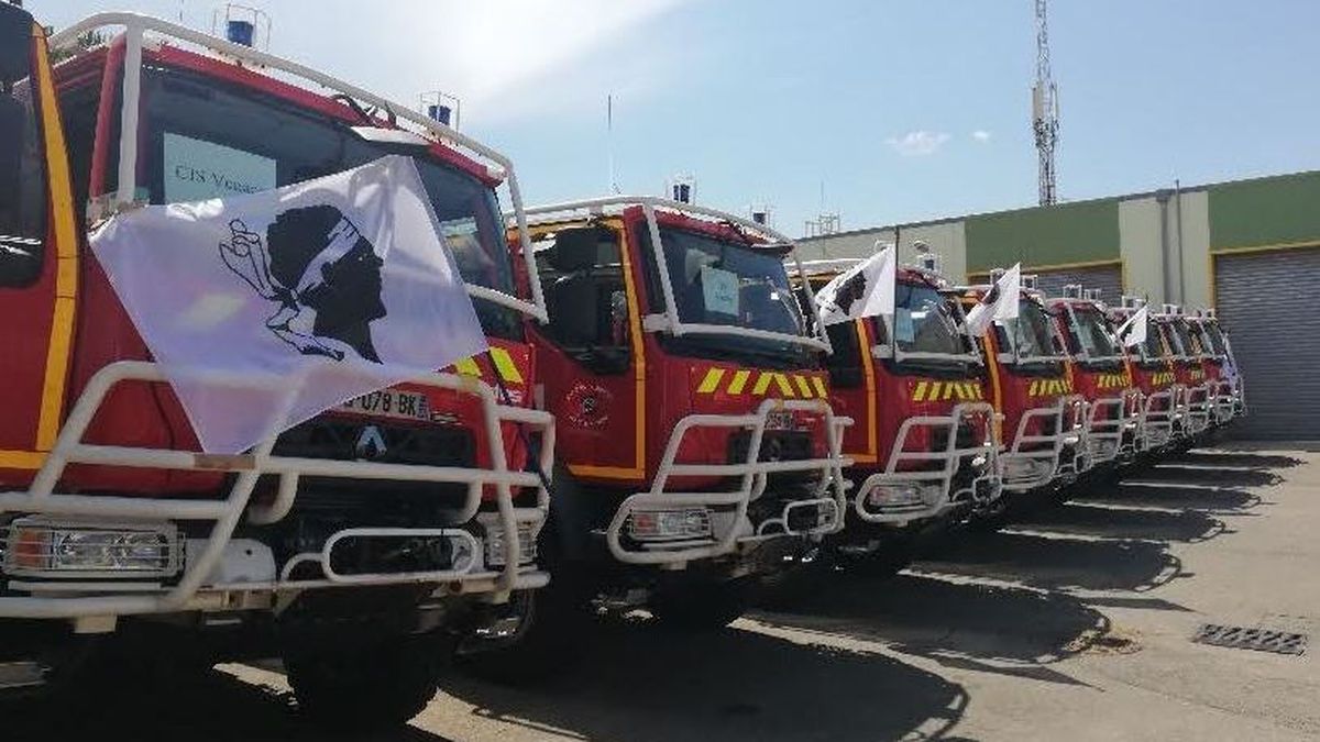 Aménagement pour véhicules de pompiers