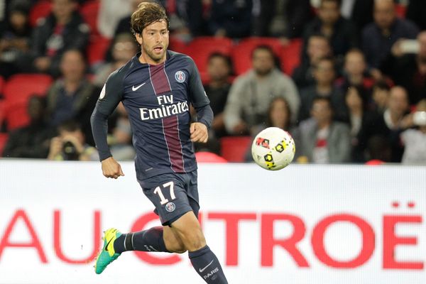 Le défenseur brésilien du PSG Maxwell, au Parc des princes, en septembre 2016.