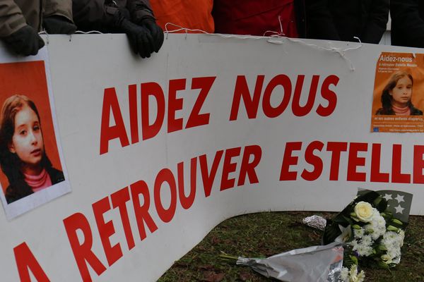 Illustration : marche blanche pour Estelle Mouzin le 8 janvier 2017 à Guermantes.