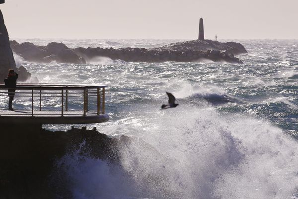 Tempête à Marseille, le 13/11/2017