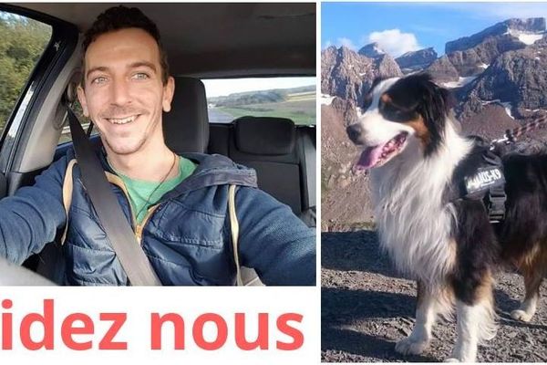 David est porté disparu depuis le 26 septembre avec son chien Ioshy, un berger australien dont il ne se séparait jamais.