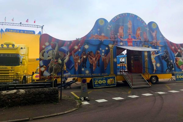 Le cirque de Rome s’est installé pour deux jours à Avallon dans l’Yonne