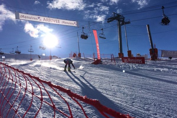 Les lycéens savoyards ont chaussé leurs skis pour l'une des épreuves du baccalauréat