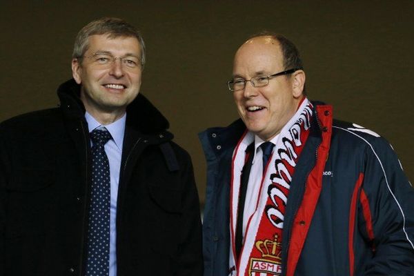 Le milliardaire russe Dimitry Rybolovlev et le Prince Albert II de Monaco