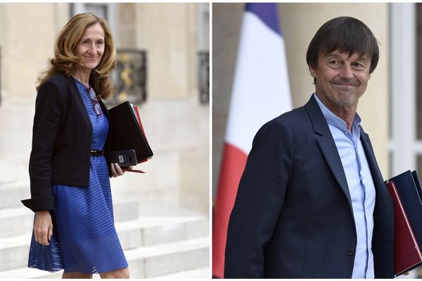 Nicole Belloubet et Nicolas Hulot