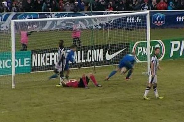 Pontarlier-Caen en 32ème de finale de la Coupe de France , samedi 4 janvier 2014