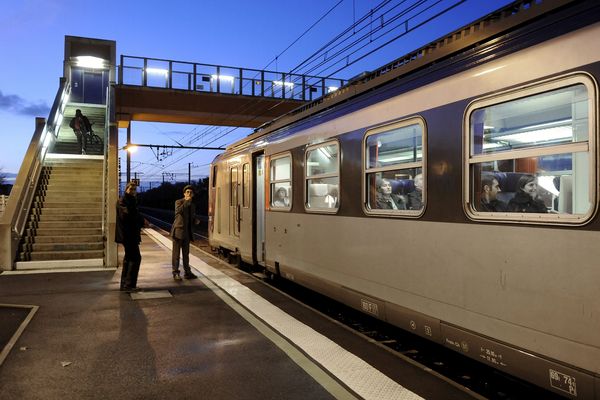 Une voie ferrée dans la région de Toulouse (Haute-Garonne) à nouveau victime d'un acte de vandalisme, vendredi 4 octobre 2024.