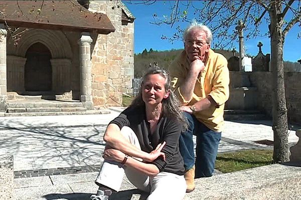 Jean-Yves Labat de Rossi et Anne Dieumegard à Saint-Avit-de-Tardes en Creuse