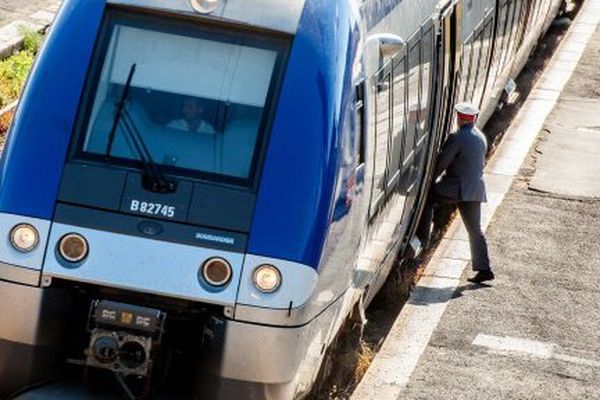 ILLUSTRATION - Un TER de la SNCF. 