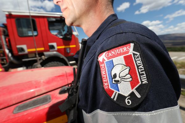 Un incendie s'est déclaré ce jeudi après-midi dans une zone difficile d'accès du camp de Canjuers, dans le Var. (photo d'illustration)