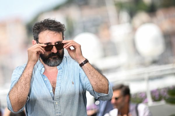 Le cinéaste français Quentin Dupieux e lors du festival de Cannes 2022.
