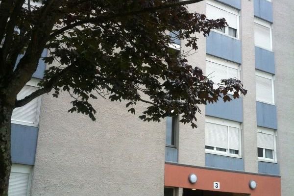 Immeuble situé rue Charlie-Chaplin à Fleury-les-Aubrais.