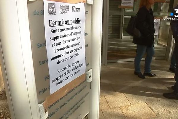 Bastia : grève mardi 6 novembre 2018 des finances départementales publiques. 