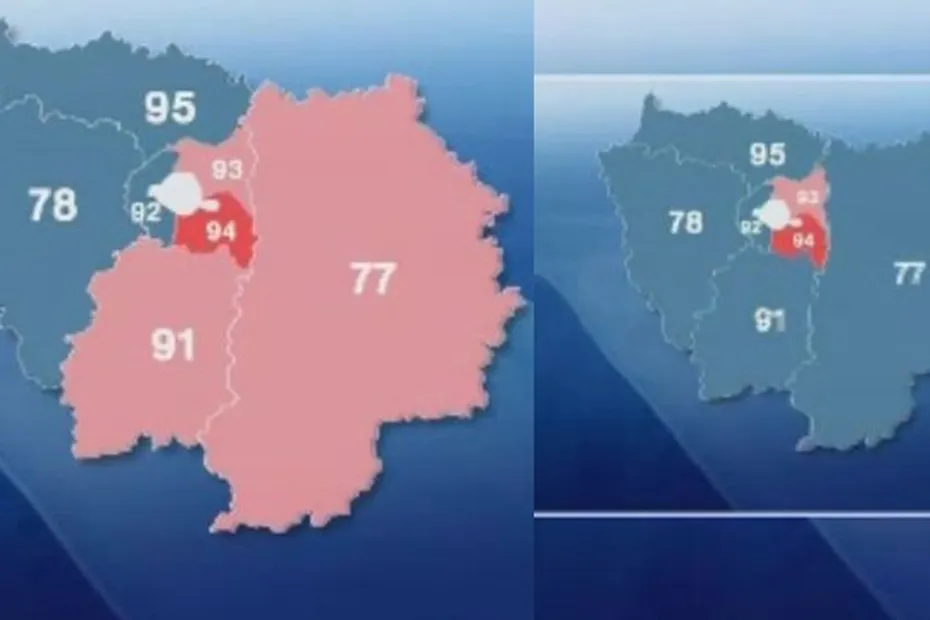 Departementales 15 L Ile De France A Change De Couleur Politique