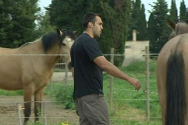 Rentrée différée pour David Marty qui pourra s'occuper de ses chevaux.