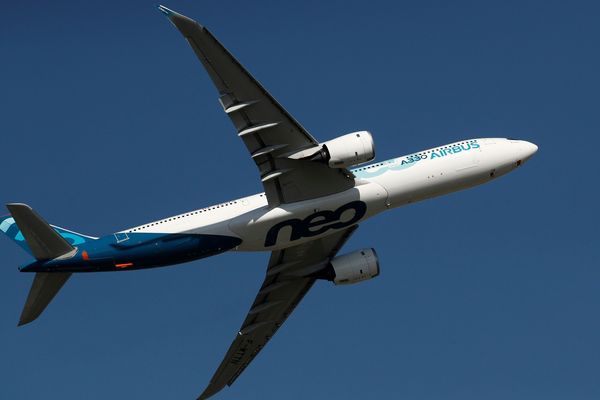 Un Airbus A330 NEO, au salon du Bourget. 