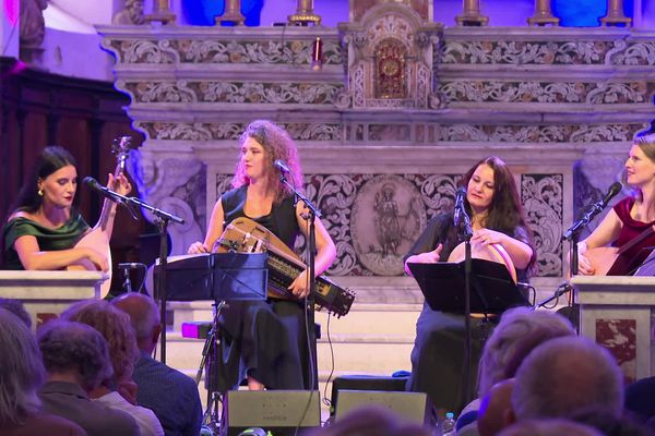 Le quatuor Telli Turnalar, jeudi 12 septembre, en concert à la cathédrale de Calvi.