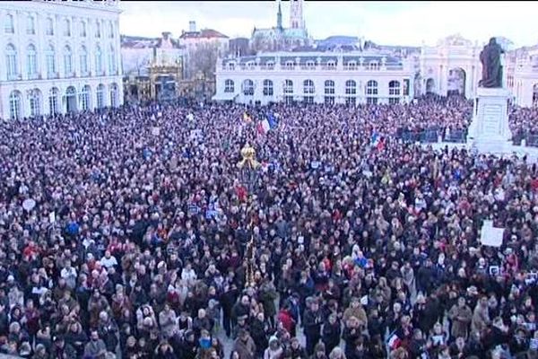 50.000 personnes à Nancy