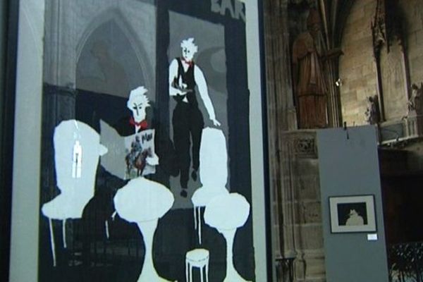 L'illustratrice Sara expose à la cathédrale de Moulins et est interviewée dans PILS!