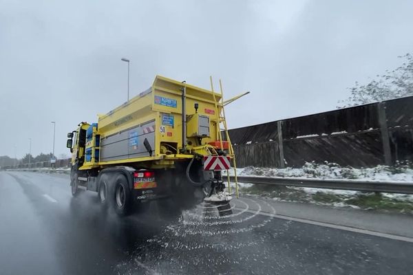 Saleuse dans le secteur d'Orléans le 21 novembre 2024