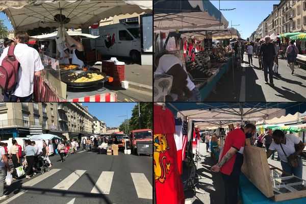 Le marché Saint-Pierre ce dimanche à Caen