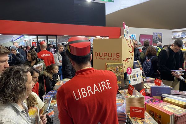 Angoulême 2023 / Le stand Dupuis