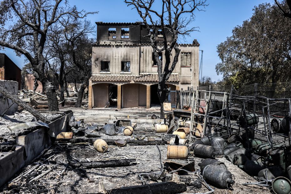 Devastating Fire Ravages Argelès-sur-Mer and Sorède: Minister of Ecology Visits the Scene