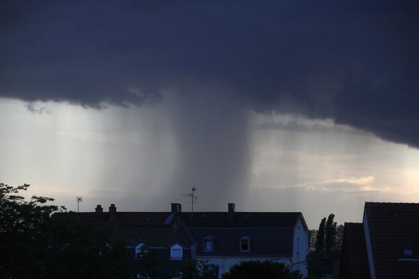 La pluie devrait être modérément forte, mais continue, entre mercredi et jeudi en Alsace.