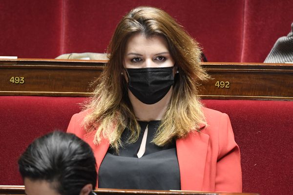 Marlène Schiappa à l'Assemblée nationale 