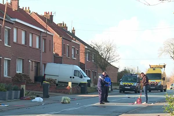 L'accident a eu lieu un peu avant 9h lundi 12 février, rue d'Aire à Steenbecque