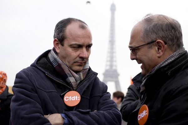 Laurent Berger, à Paris le 18 février 2015.