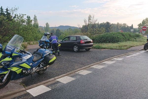 Perpignan - un jeune conducteur flashé à 164km/h sur la RN.116 en plein confinement - 14 avril 2020.