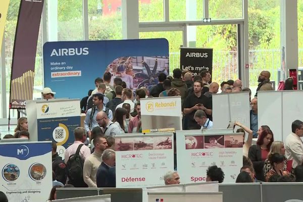 1600 candidats inscrits au job dating défense, aéronautique et spatial organisé à Toulouse pour la 3ème édition.