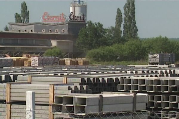 L'usine Eternit de Vitry-en-Charolais (archives)