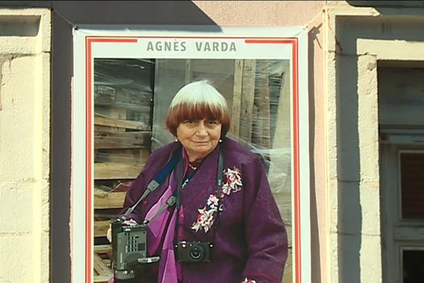 Le portrait d' Agnès Varda à Sète