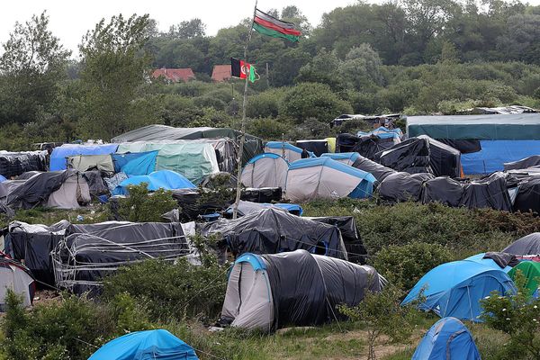 La jungle de Calais.