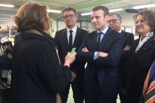 Emmanuel Macron dans le Nord-Isère