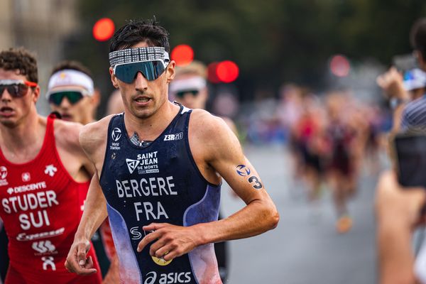 Le triathlète isérois Léo Bergère espère décrocher son ticket pour les Jeux olympiques de Paris 2024.