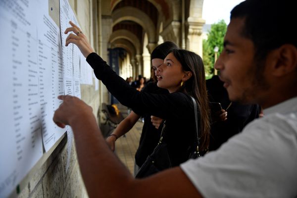 Les élèves dde terminale d'Aix-Marseille ont reçu ce matin leur résultat au baccalauréat.