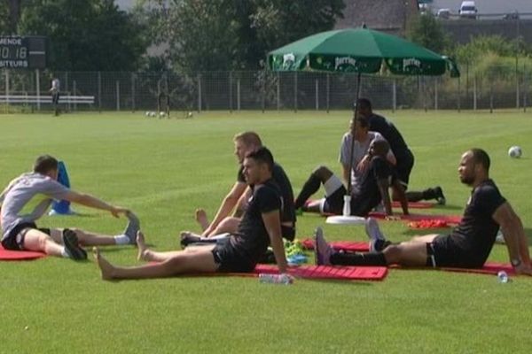 Mende : le MHSC à l'entraînement en Lozère - 11 juillet 2013.