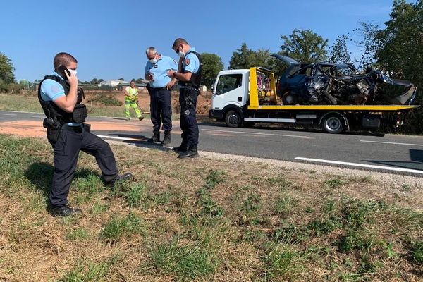 L'accident a eu lieu à Mayran entre Rodez et Rignac 