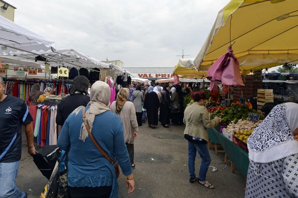 Condamnation pour racket sur le marché du Val Fourré, l’un des plus grands d’Ile-de-France. Image d'illustration.