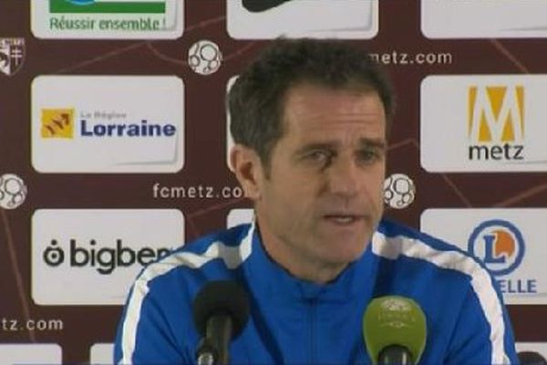 Philippe Hinschberger, entraîneur du FC Metz