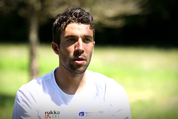 Thibaut Pinot participe vendredi 19 août au tour d'Espagne, La Vuelta, 77 e édition