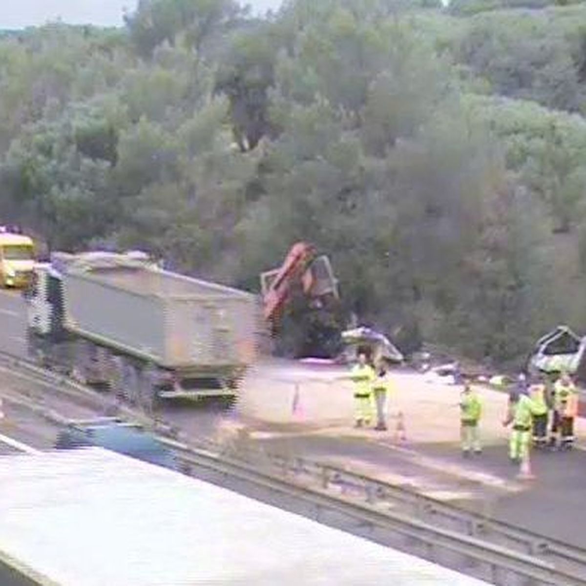 Accident sur l a8 ce matin