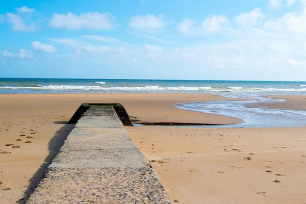 Omaha beach, l'une des cinq plages du Débarquement