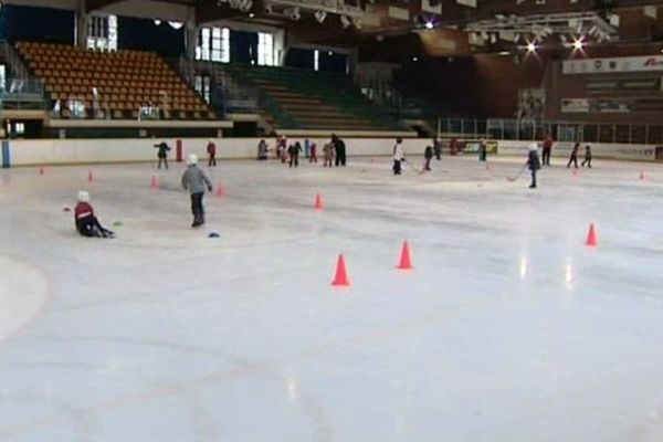 La patinoire de l'Illberg à Mulhouse.