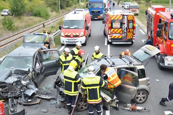 Le choc a été particulièrement violent sur la RN 116