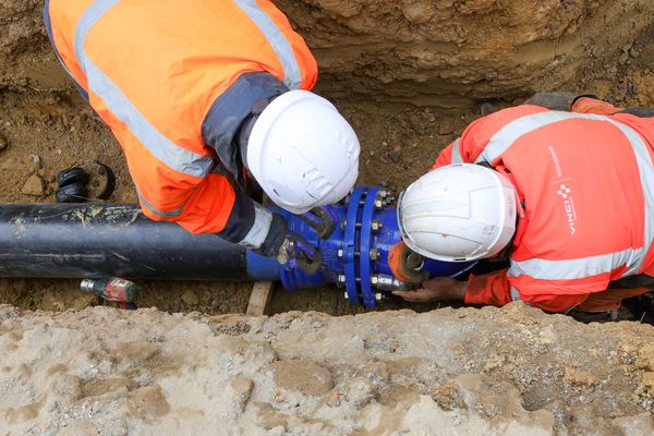 A Mulhouse (Haut-Rhin), un vaste chantier de rénovation des réseaux de distribution d'eau potable est en cours depuis 2022.